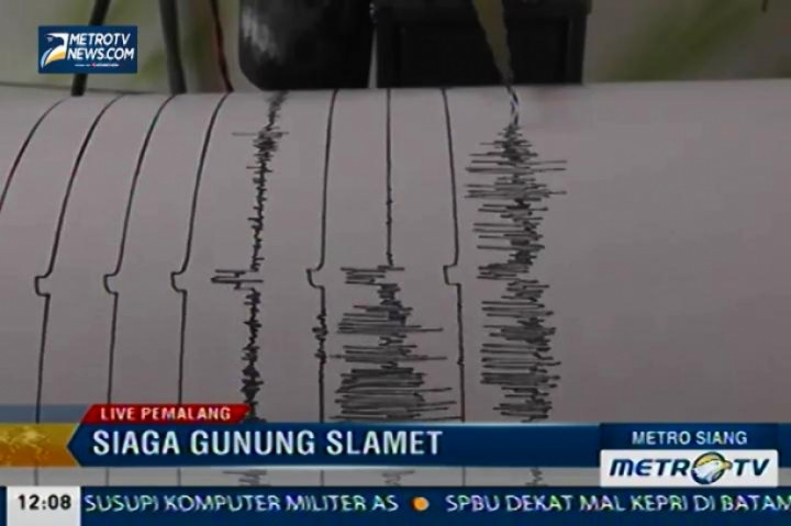 Kondisi Terkini Aktivitas Gunung Slamet
