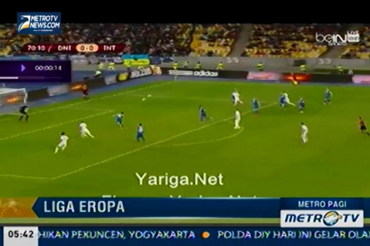 Inter Milan Sukses Tundukkan FC Dinipro 1-0