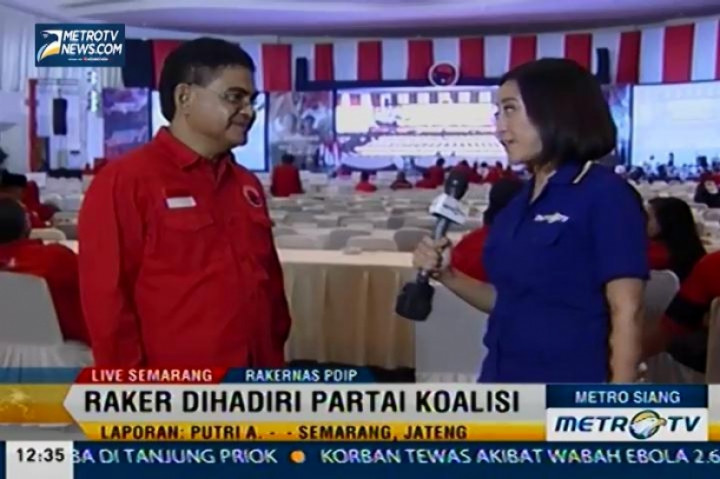 Hari Ini Rakernas Ke-4 PDI Perjuangan Digelar