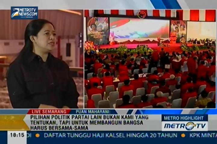 Puan: Pilihan Politik Partai Lain Bukan Kami yang Tentukan
