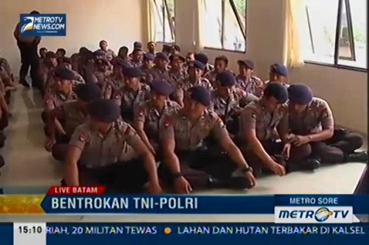 Usai Bentrokan TNI Vs Polri, Batalion 134 Tetap Beraktivitas 