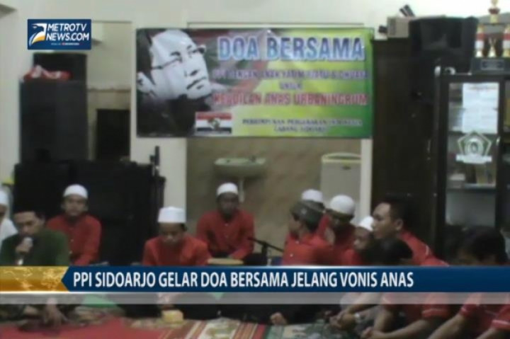 PPI Sidoarjo Gelar Doa Bersama Jelang Vonis Anas 