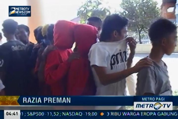 Polres Jakarta Utara Ringkus Puluhan Preman