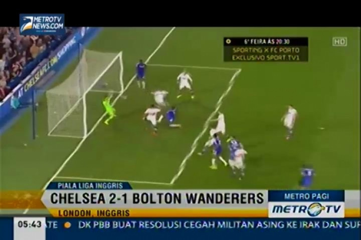 Chelsea Menang 2-1 atas Bolton Wanderers