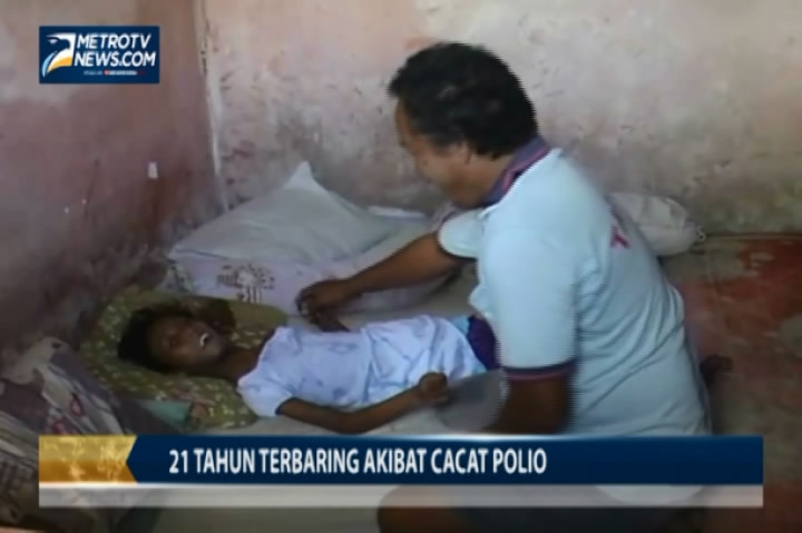 21 Tahun Terbaring Akibat Cacat Polio