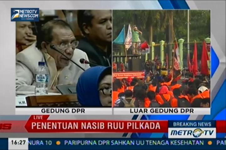 Penentuan Nasib RUU Pilkada (5)