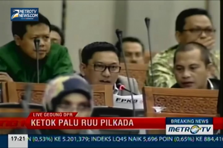 Ketok Palu RUU Pilkada (1)