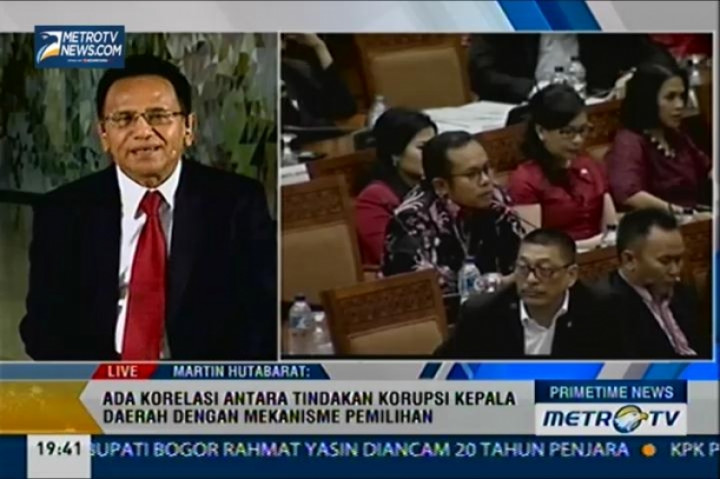 Martin: Ada Kaitan Korupsi Kepala Daerah dengan Pilkada Langsung