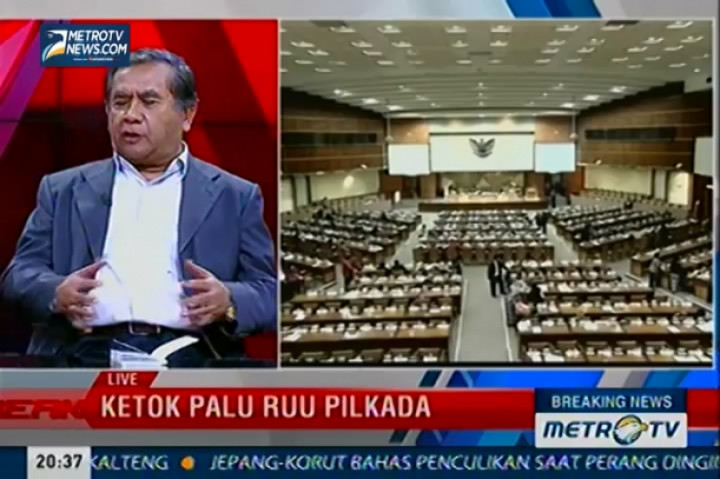 Ketok Palu RUU Pilkada (6)