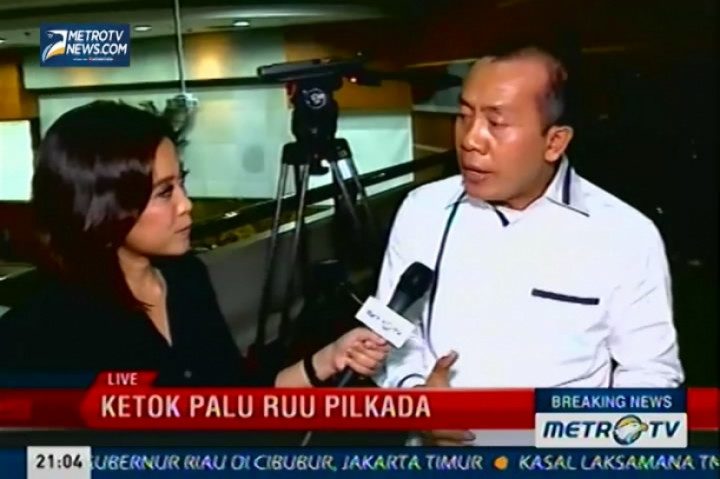 Ketok Palu RUU Pilkada (8)