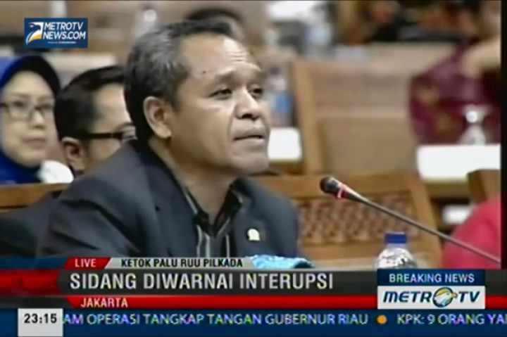 Ketok Palu RUU Pilkada (16)