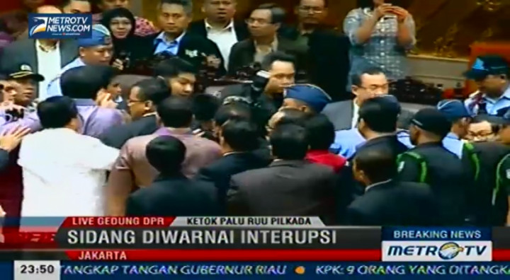 Ketok Palu RUU Pilkada (18) 