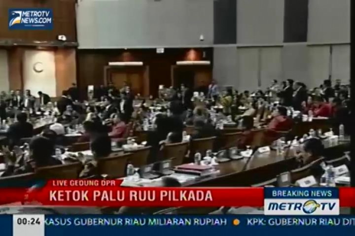 Demokrat Walk Out dari Sidang Paripurna