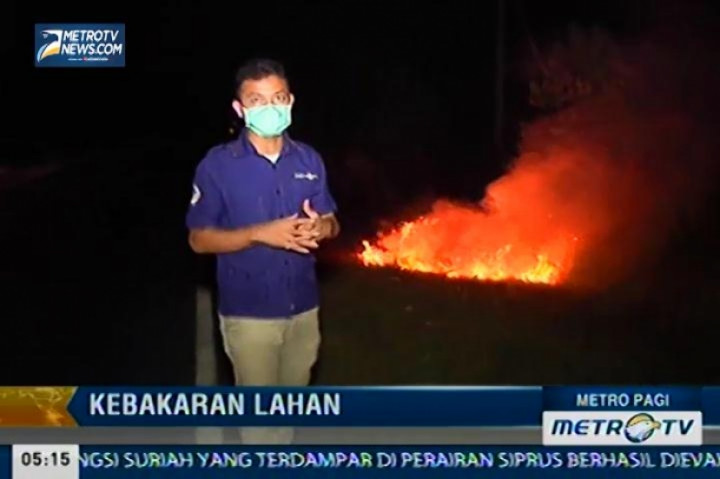 Kebakaran Lahan Masih Melanda Kalimantan Tengah