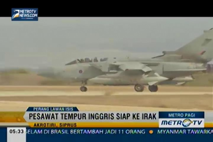 Setuju Lumpuhkan ISIS, Pesawat Tempur Inggris Siap ke Irak
