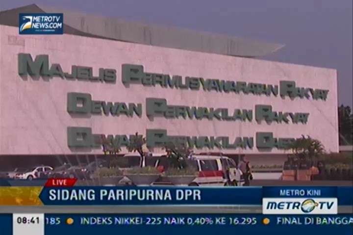 Hari Ini, DPR Sahkan RAPBN 2015 