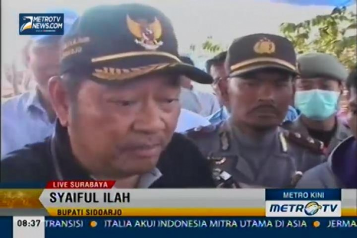 Bupati Sidoarjo Terus Desak Pemerintah Selesaikan Kasus Lapindo
