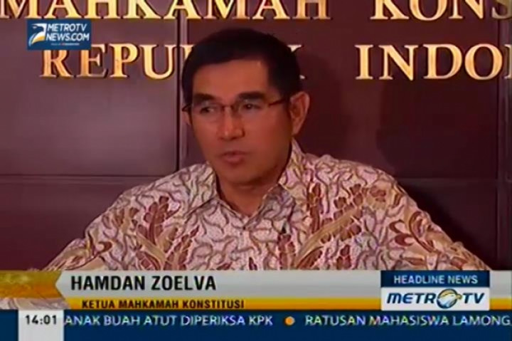 Hamdan Zoelva Bantah SBY Minta Batalkan UU Pilkada ke MK