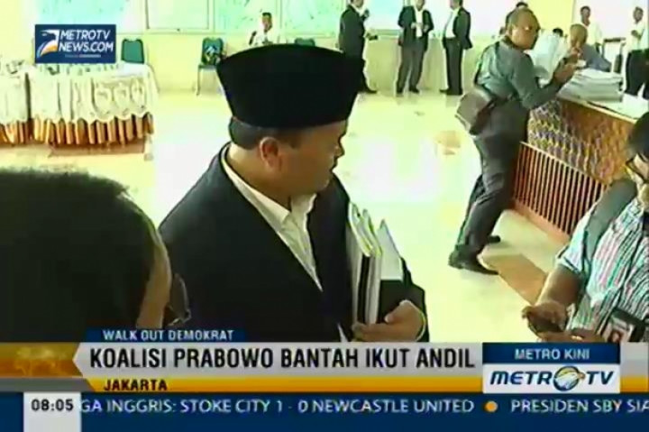 Koalisi Merah Putih Bantah Hasut Demokrat Walkout