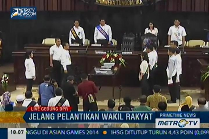 Jelang Pelantikan Wakil Rakyat 