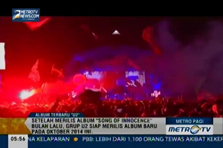 Album Baru U2 Rilis Oktober 2014