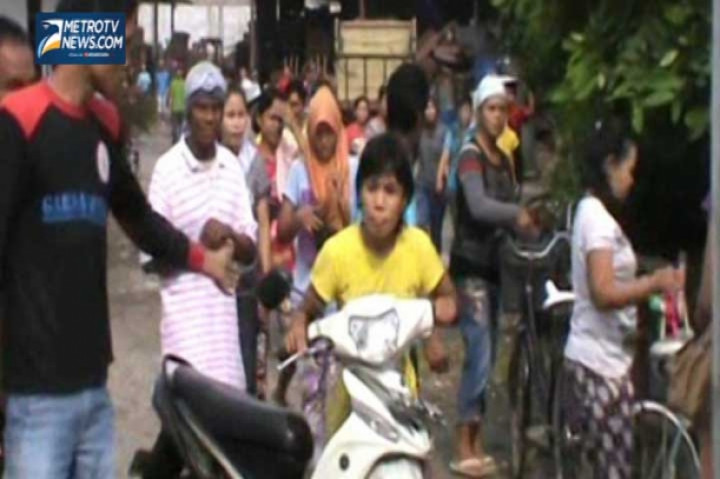 Aksi Sweeping Buruh FSPMI Diwarnai Kericuhan