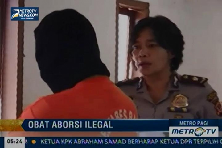Penjual Obat Penggugur Kandungan Ilegal Secara Online Diciduk Polisi