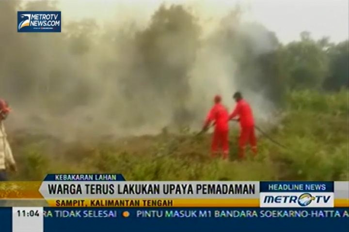 Kebakaran Lahan Perkebunan Karet