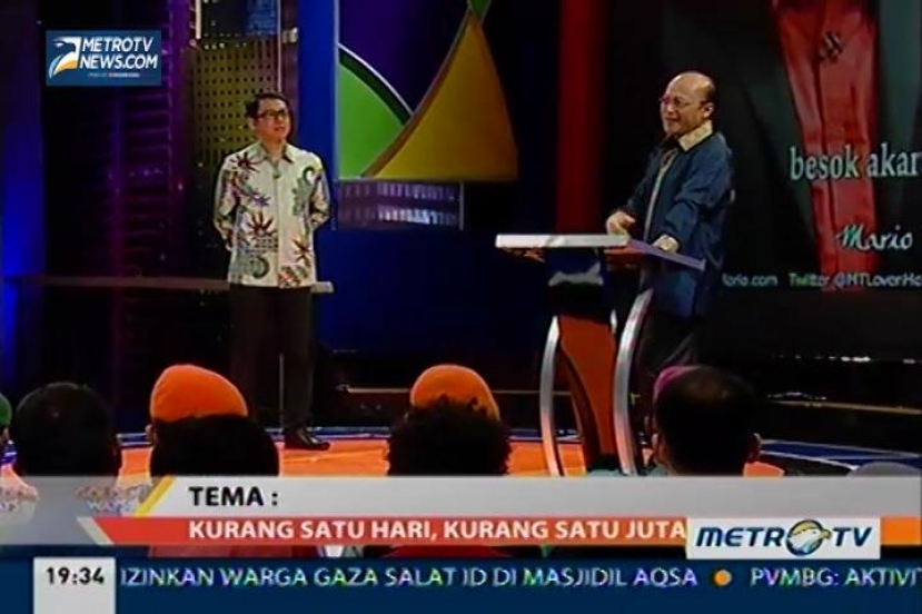 Mario Teguh-The Golden Ways: Kurang Satu Hari, Kurang Satu Juta (1) 