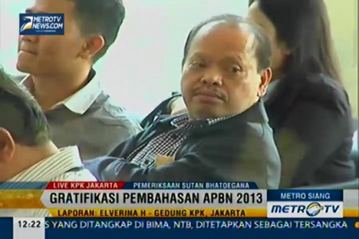 Hari Ini, Sutan Bhatoegana Kembali Diperiksa KPK