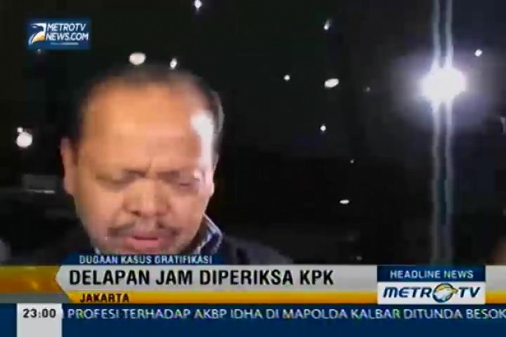 Delapan Jam Diperiksa KPK, Sutan Belum Ditahan 