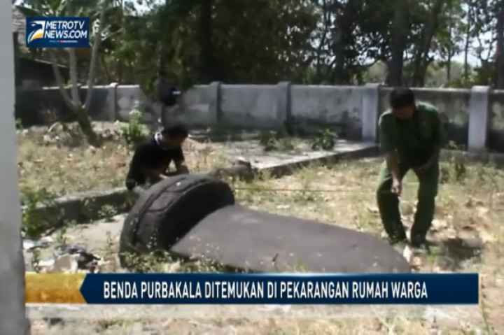 Benda Purbakala Ditemukan di Pekarangan Rumah Warga