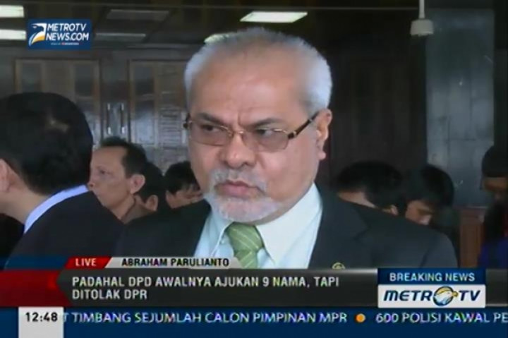 Koalisi Pendukung Prabowo Minta Dua Nama dari DPD