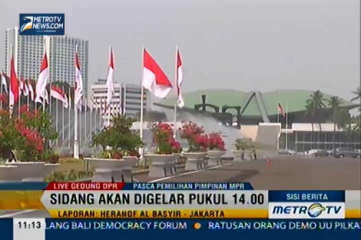 Sidang Paripurna DPD RI Digelar Pukul 14.00 WIB