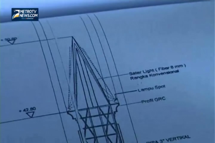 Menara Masjid Agung Parepare Roboh karena Kelalaian Konstruksi 