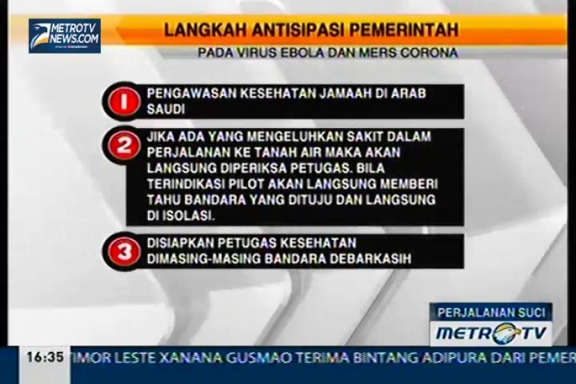 Inilah 5 Langkah Kemenkes Antisipasi Virus Ebola dan Mers