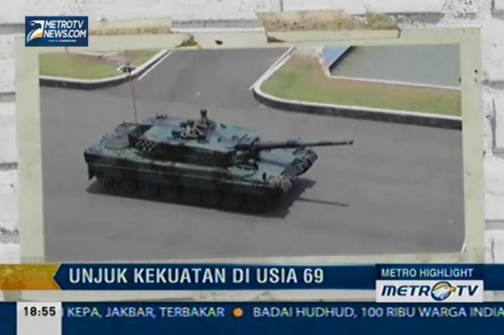 TNI Unjuk Kekuatan di Usia 69 