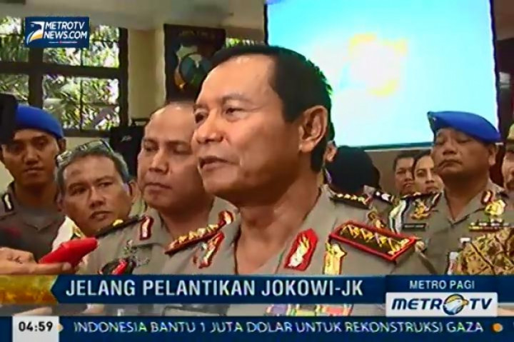 22.000 Personel Polisi Lebih Dilibatkan dalam Pelantikan Presiden dan Wakil Presiden