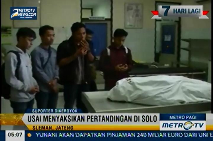 Suporter PSCS Cilacap Tewas di Rumah Sakit