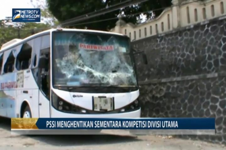 Suporter PSCS Tewas, Divisi Utama Dihentikan Sementara