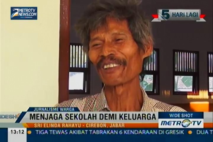 Kisah Perjuangan Hidup Seorang Penjaga Sekolah