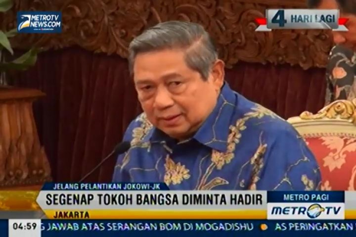 Ketua MPR, DPR, dan DPD Gelar Pertemuan dengan Presiden SBY