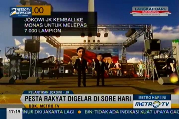 Ini Agenda Pelantikan Jokowi-JK