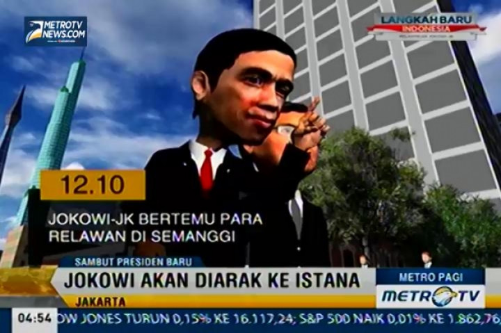 Inilah Agenda Acara Relawan untuk Pelantikan Jokowi-JK