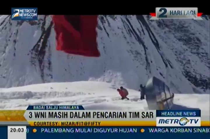 3 dari 14 WNI Korban Badai Salju Masih Hilang 