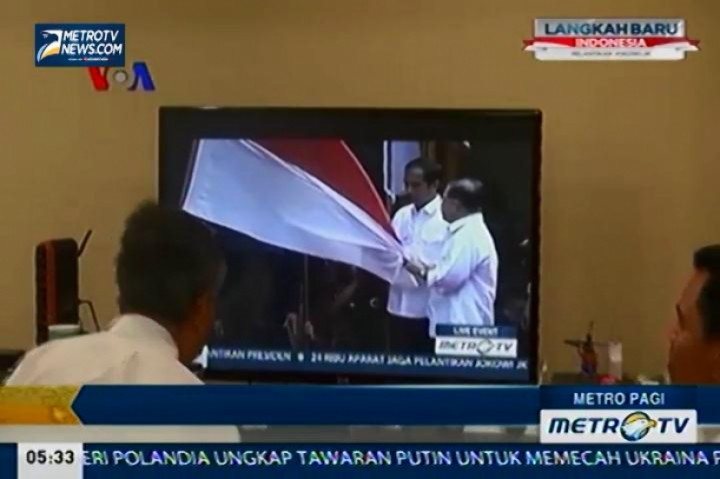 WNI di Washington DC Gelar Nobar Upacara Pelantikan Jokowi-JK