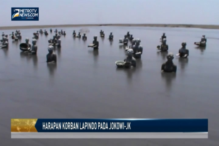 Harapan Korban Lapindo pada Jokowi-JK