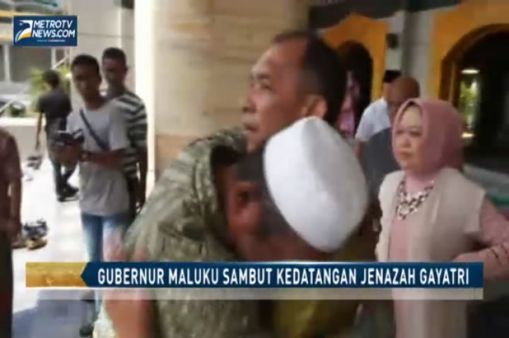  Gubernur Maluku Sambut Jenazah Gayatri di Ambon  