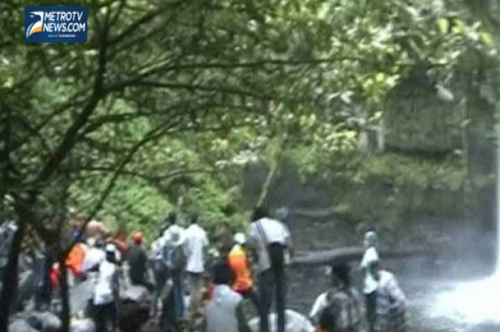 Air Terjun Curug Sawer Makan Tiga Korban Wisatawan