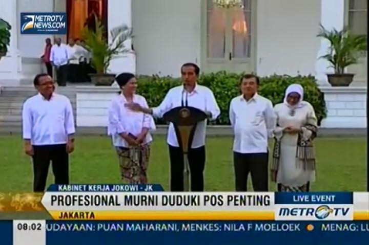Kabinet Kerja Jokowi-JK (1)